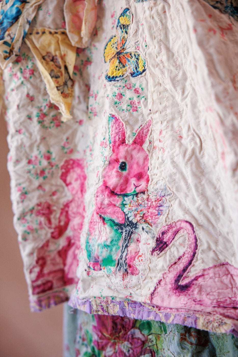 Patchwork Veda Poncho