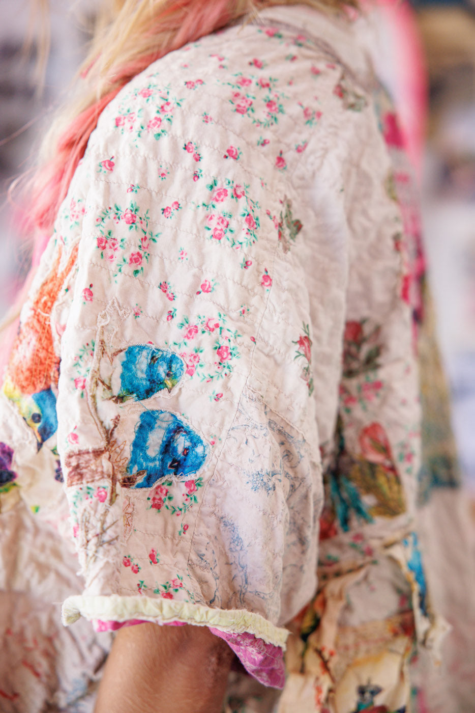 Patchwork Veda Poncho