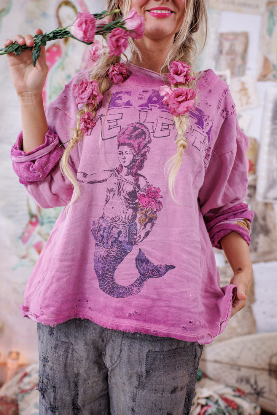 MLL Hermosa Sweatshirt Magnolia Pearl Clothing