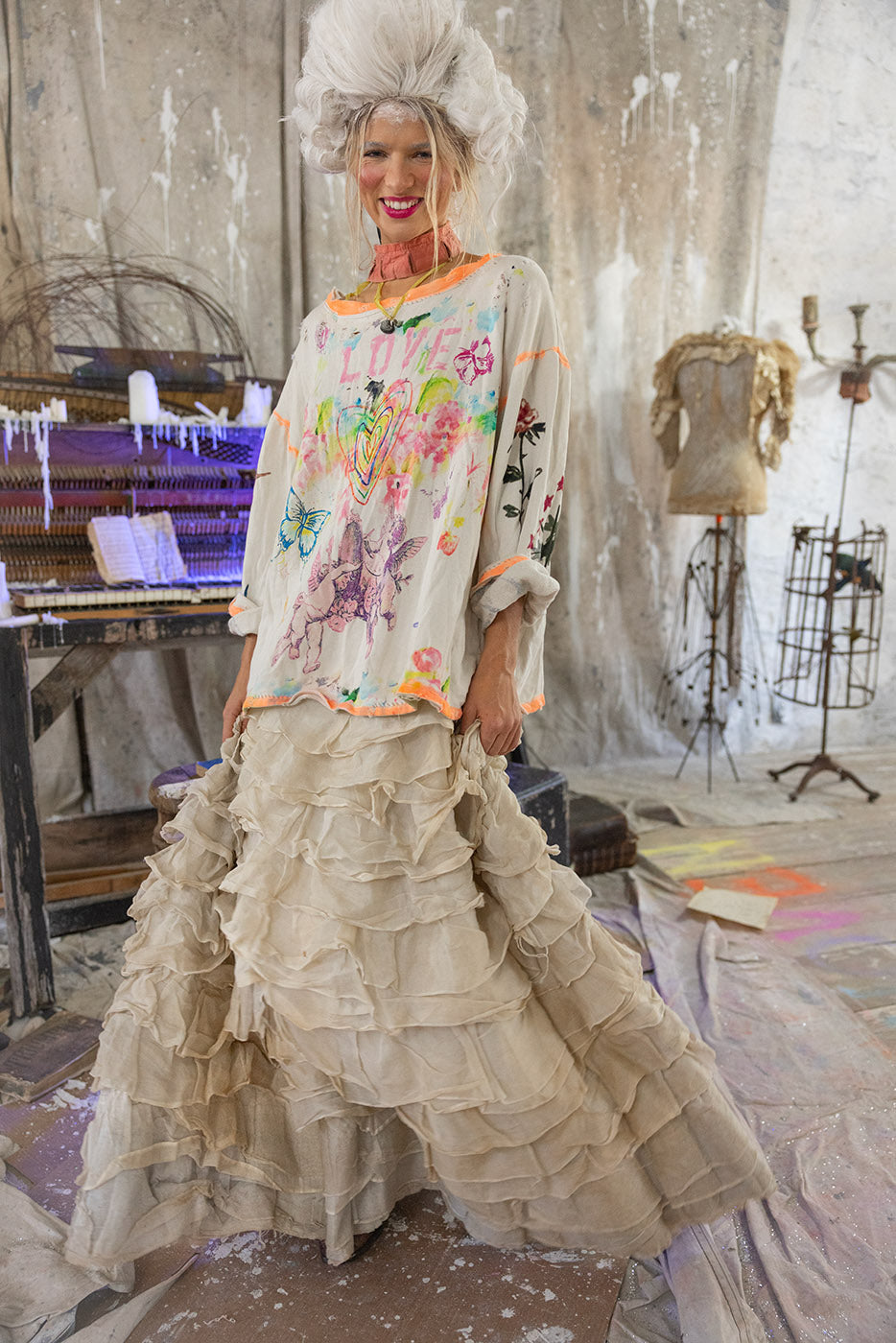 Painting Clouds Hermosa Sweatshirt Magnolia Pearl Clothing