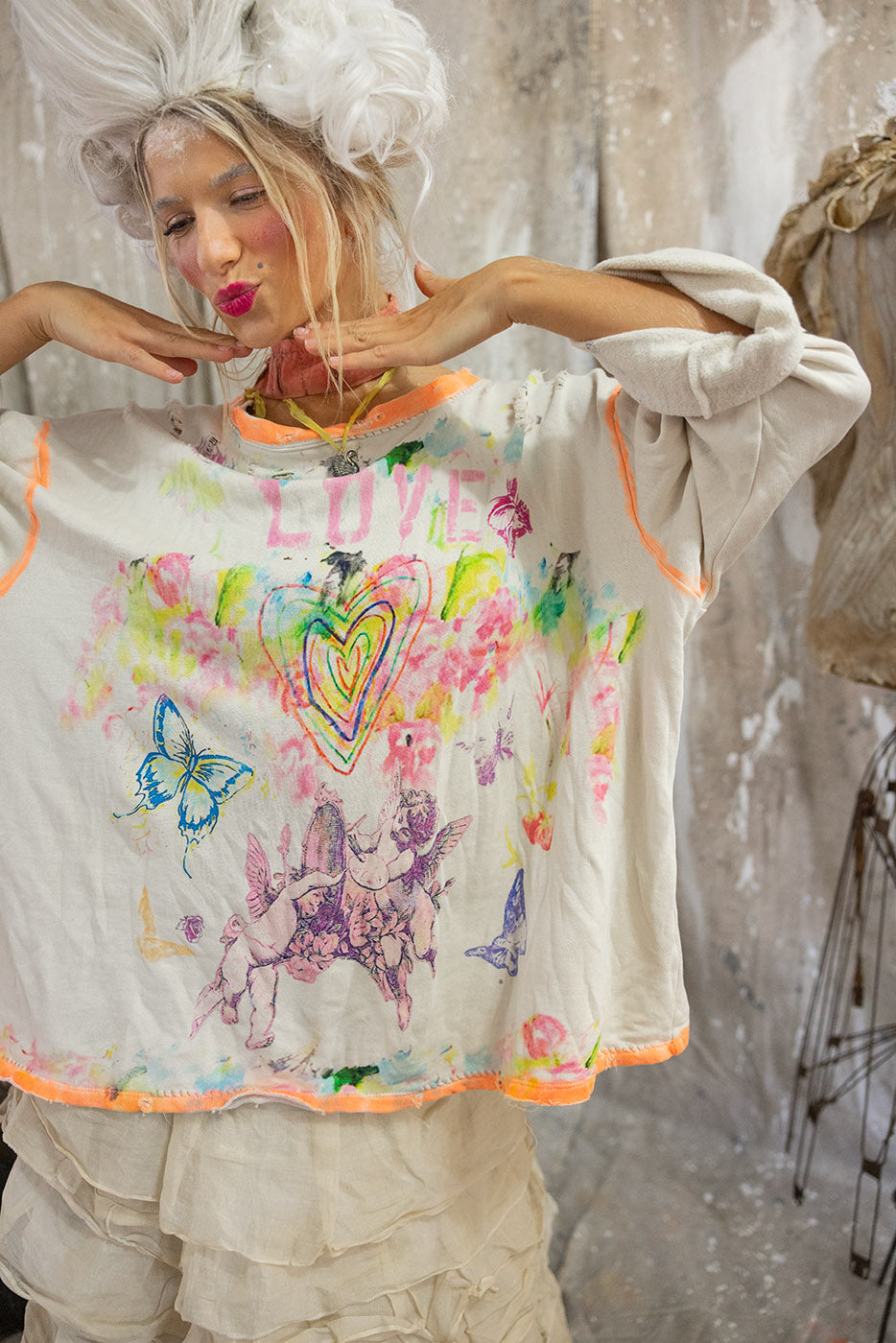 Painting Clouds Hermosa Sweatshirt Magnolia Pearl Clothing