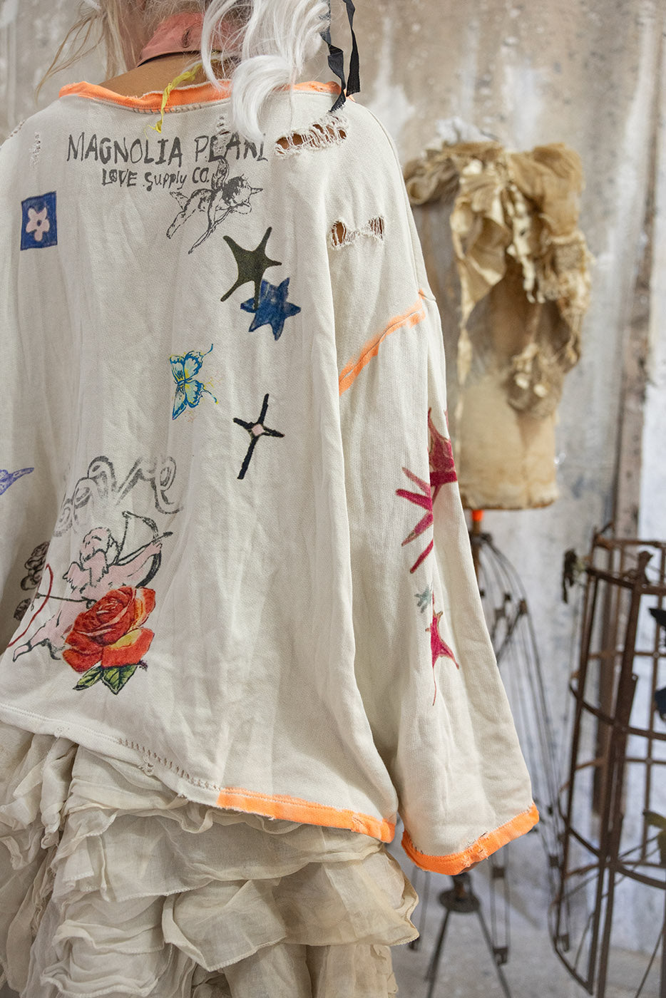 Painting Clouds Hermosa Sweatshirt Magnolia Pearl Clothing