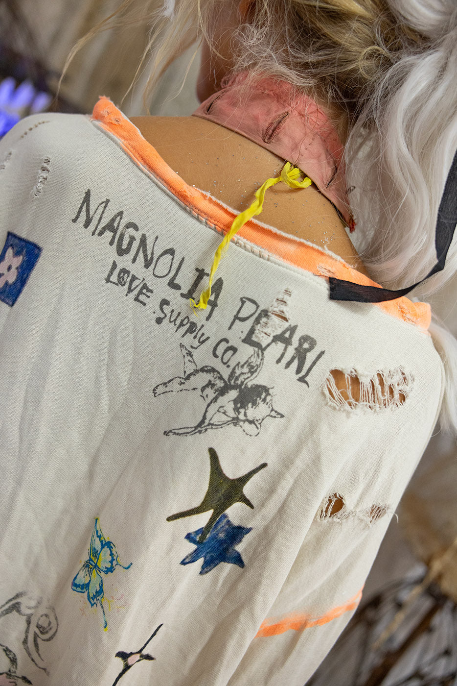 Painting Clouds Hermosa Sweatshirt Magnolia Pearl Clothing