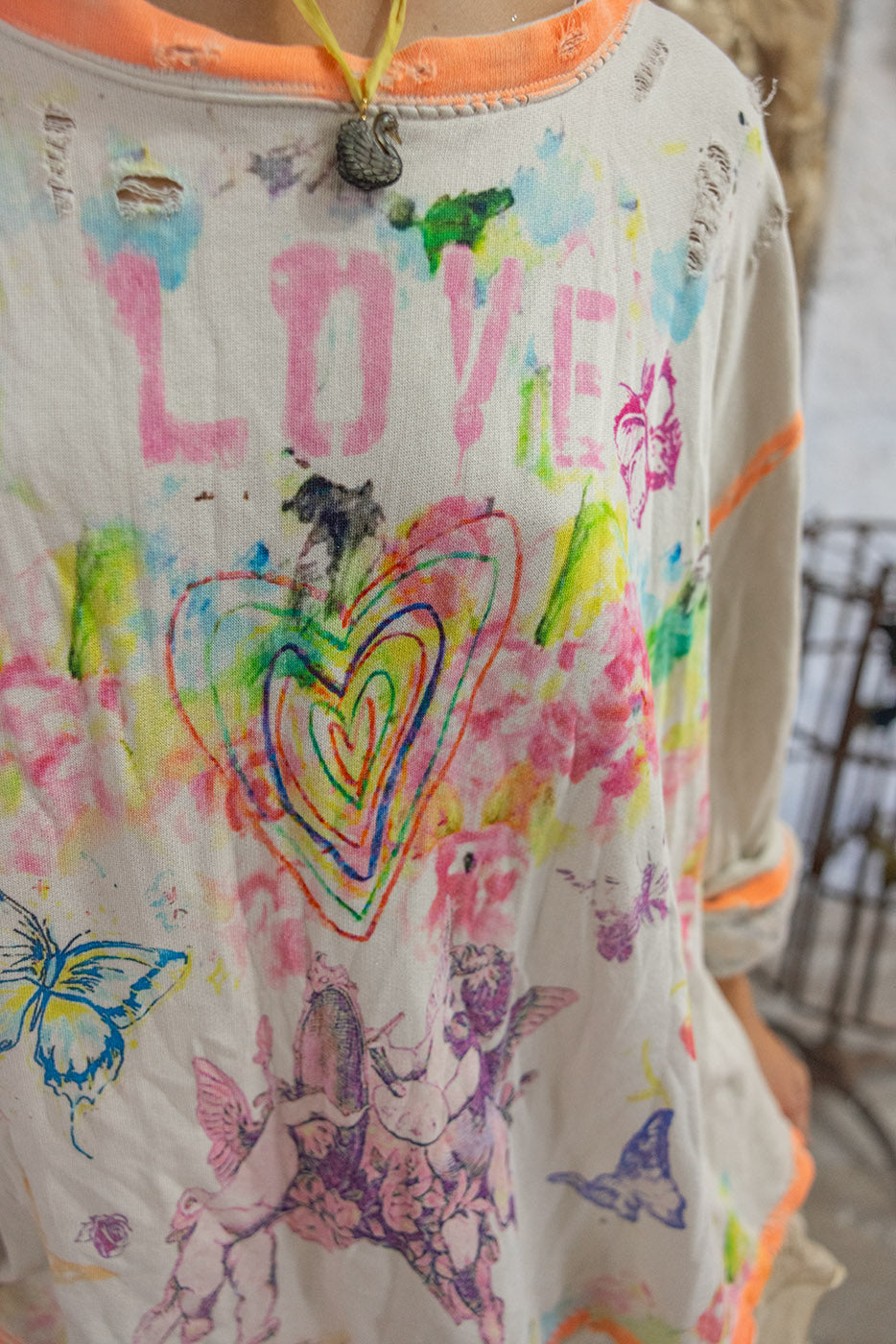 Painting Clouds Hermosa Sweatshirt Magnolia Pearl Clothing