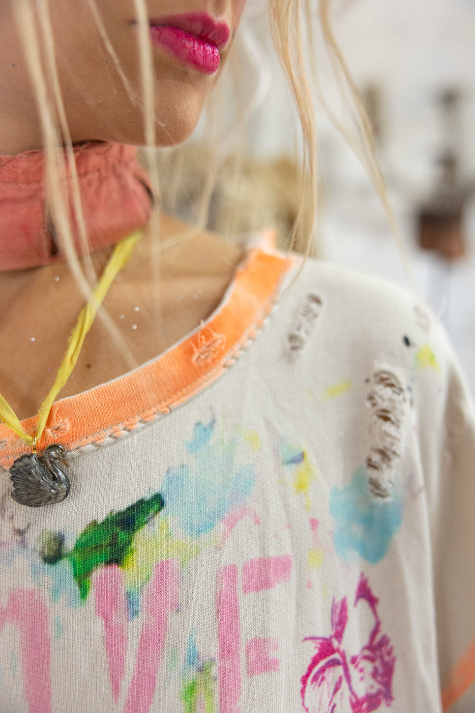 Painting Clouds Hermosa Sweatshirt Magnolia Pearl Clothing