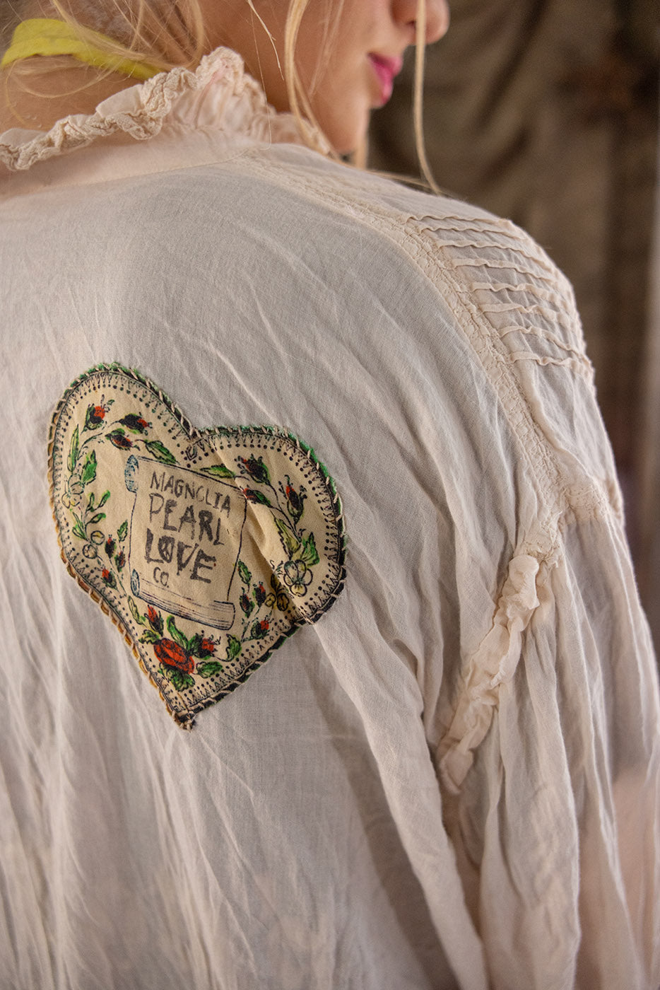 Emb Amadeus Blouse Magnolia Pearl Clothing