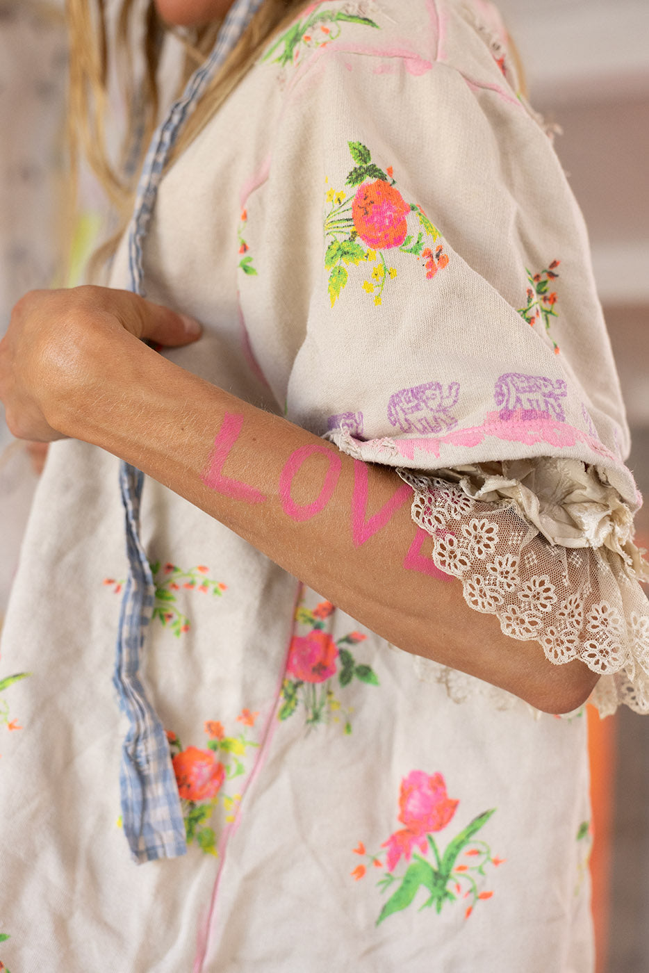 Slay Queen Vetiver Sweatshirt Magnolia Pearl Clothing