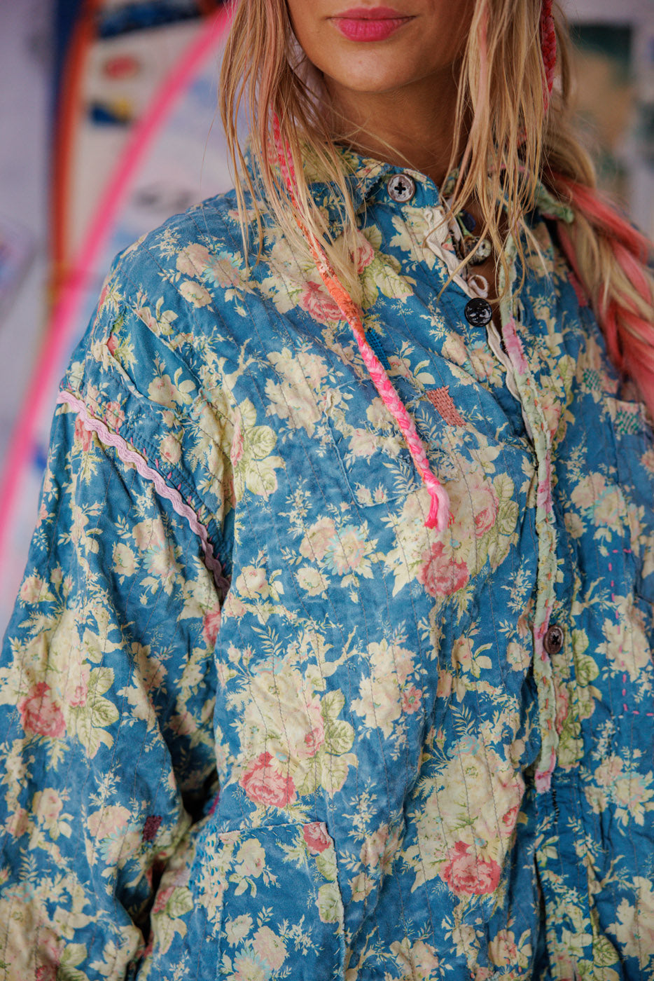 Quiltet Landes Arbeidsskjorte Mauricio 