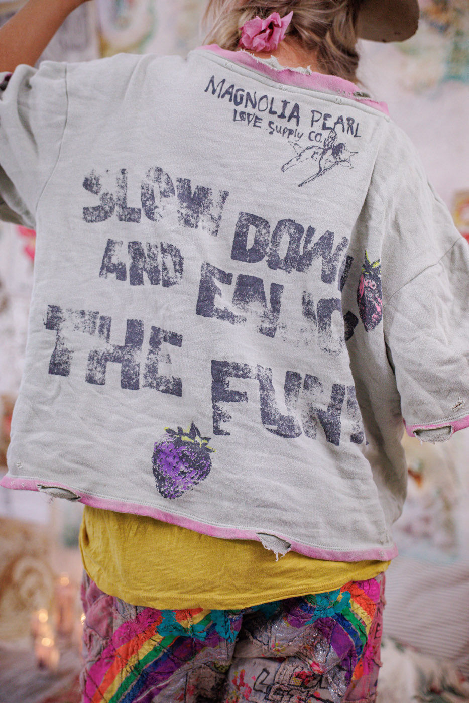 Enjoy The Funk Vetiver Sweatshirt Magnolia Pearl Clothing