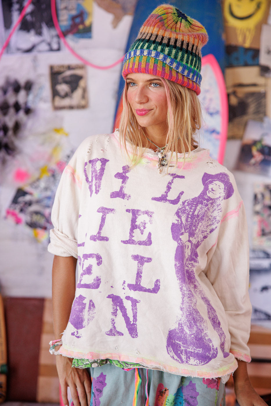 MP Wille Nelson Always On My Mind Hermosa Sweatshirt