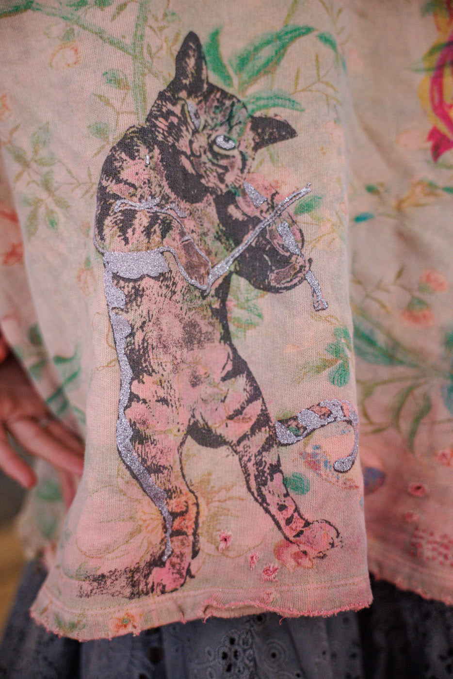 Lucky Anna Marais Sweatshirt Magnolia Pearl Clothing