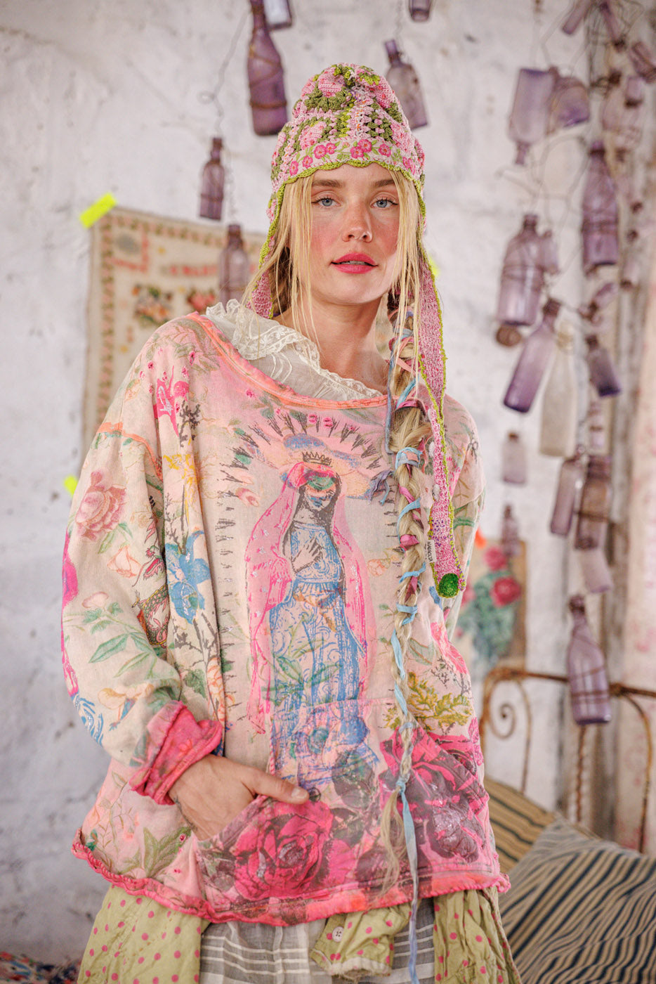 2 Guadalupes Marais Sweatshirt Magnolia Pearl Clothing