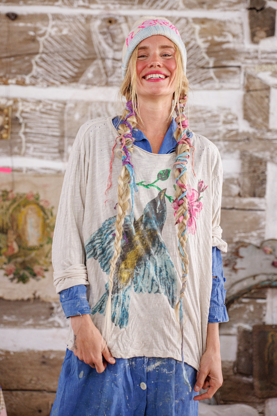 Messenger Viggo T Magnolia Pearl Clothing