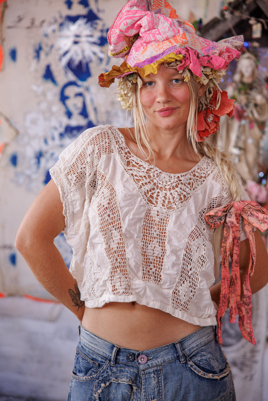 Dejah Bluse Måneskin 
