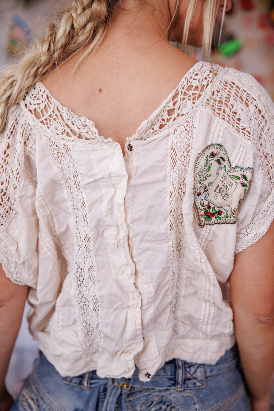 Dejah Bluse Måneskin 