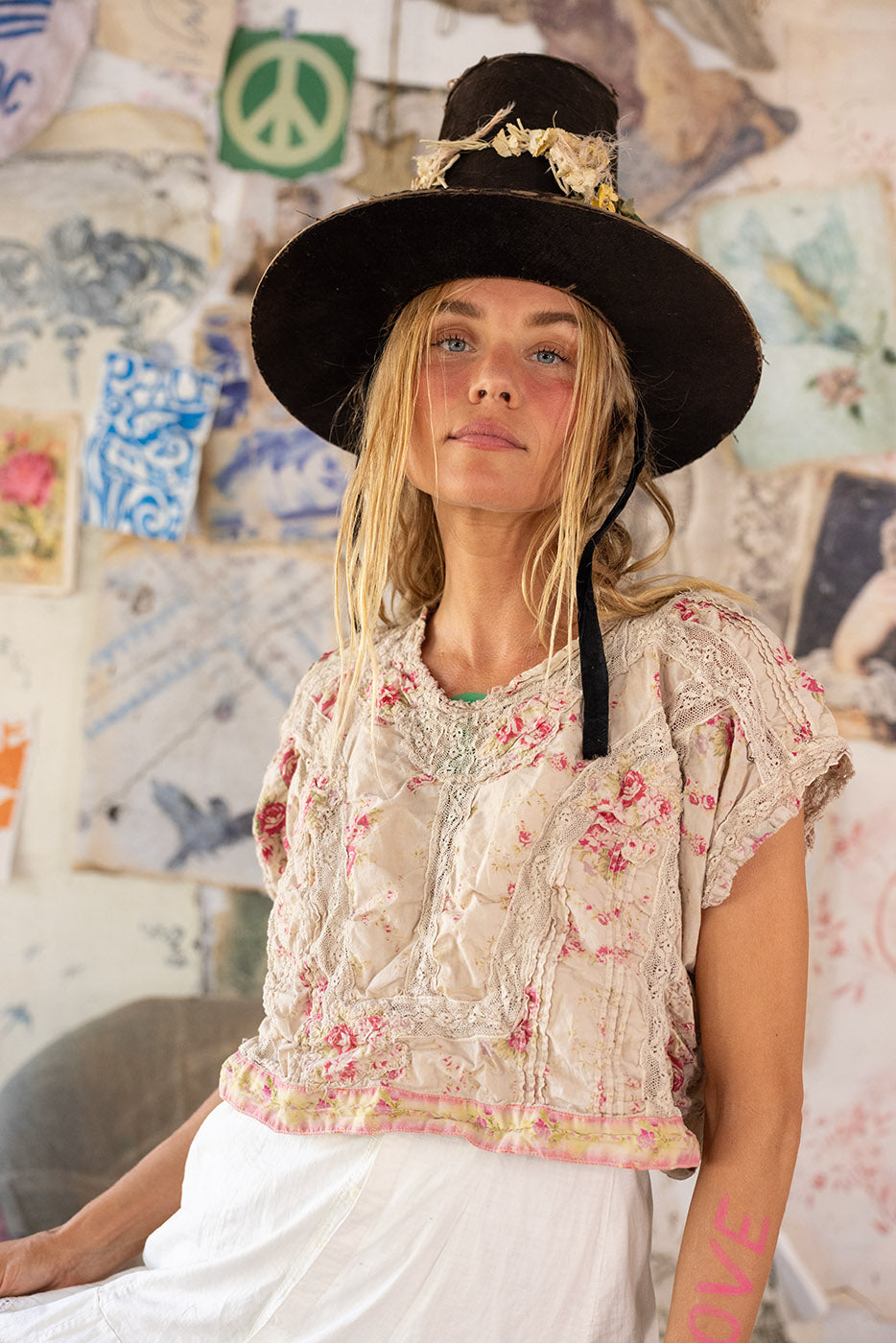 Floral Dejah Blouse Magnolia Pearl Clothing