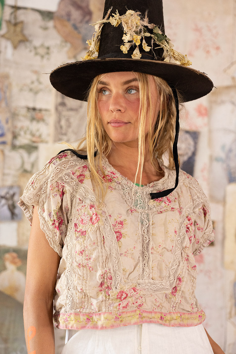 Floral Dejah Blouse Magnolia Pearl Clothing