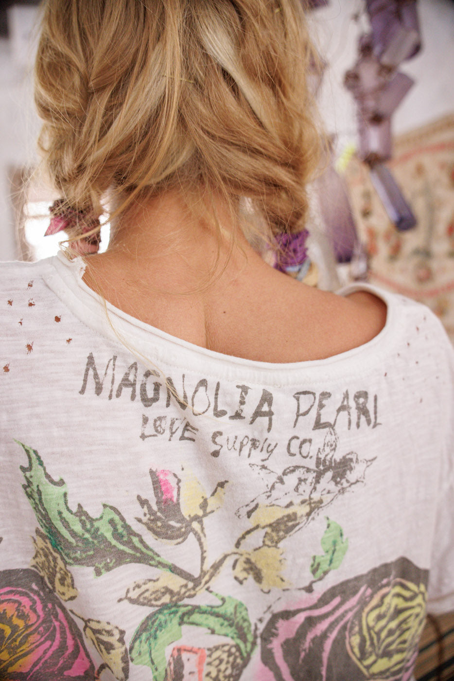 Victorian Love Birds T Magnolia Pearl Clothing