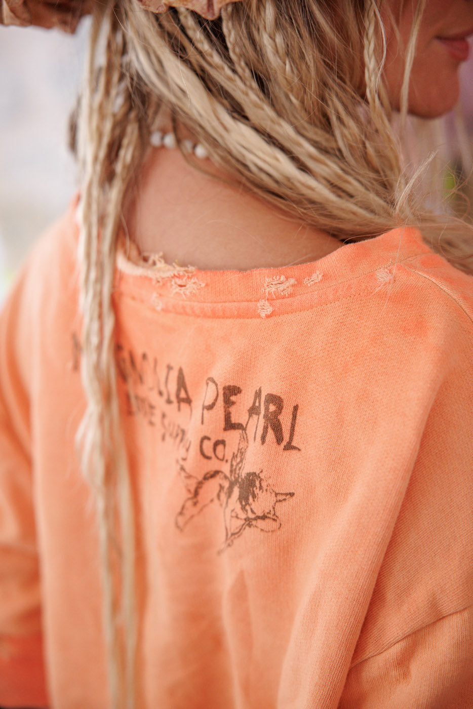 Tiger Face Hermosa Sweatshirt Magnolia Pearl Clothing