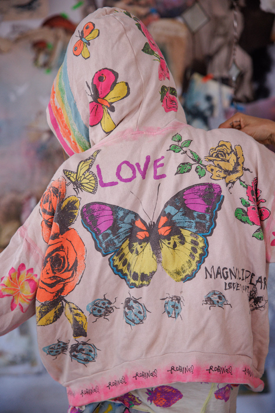 Væk Sovende Hjerte Isola Hoodie Kiss Molly 
