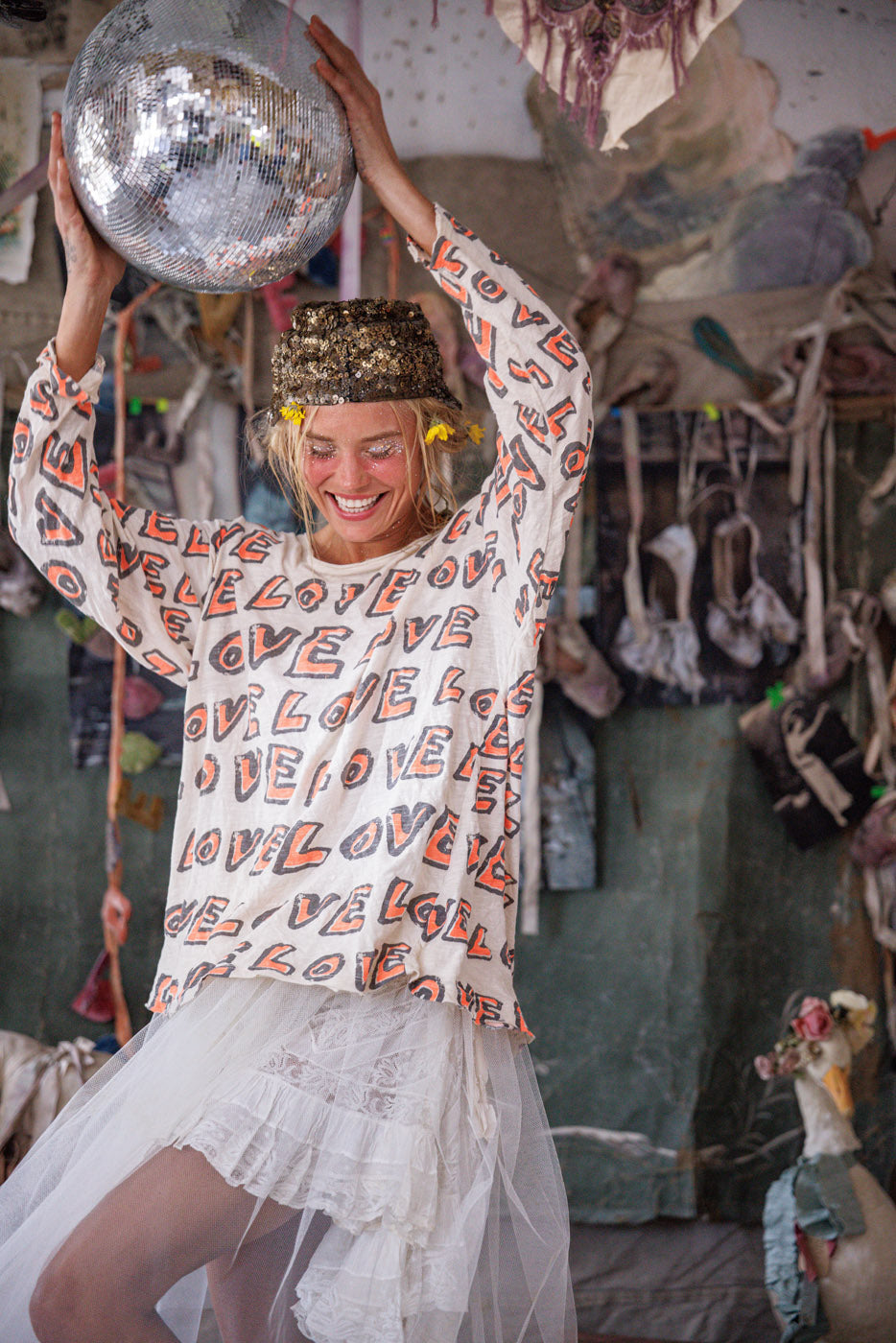 All Over Love Print Viggo T L'Orange 