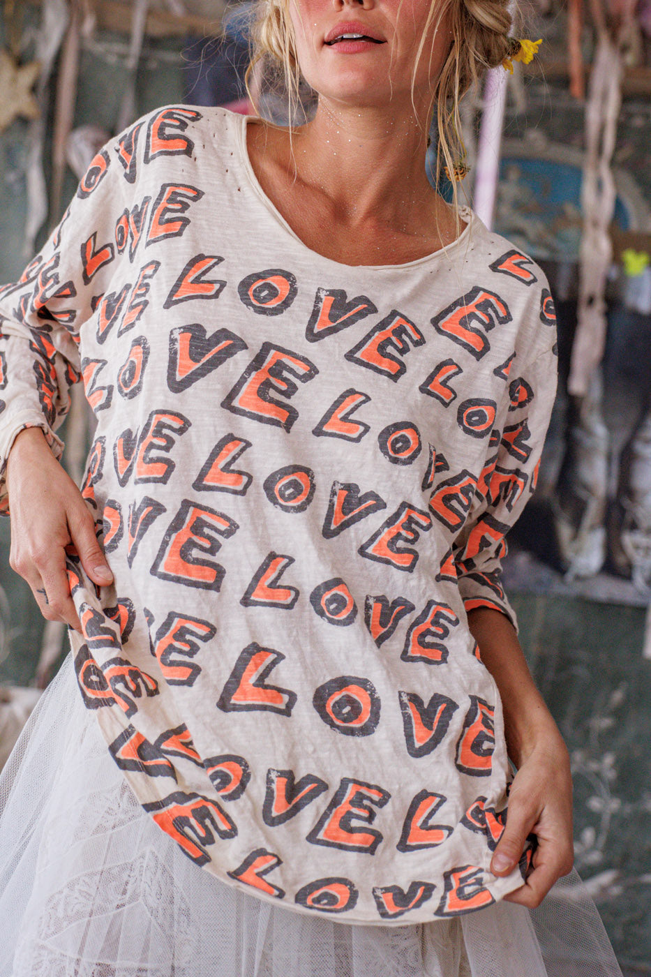 All Over Love Print Viggo T L'Orange 