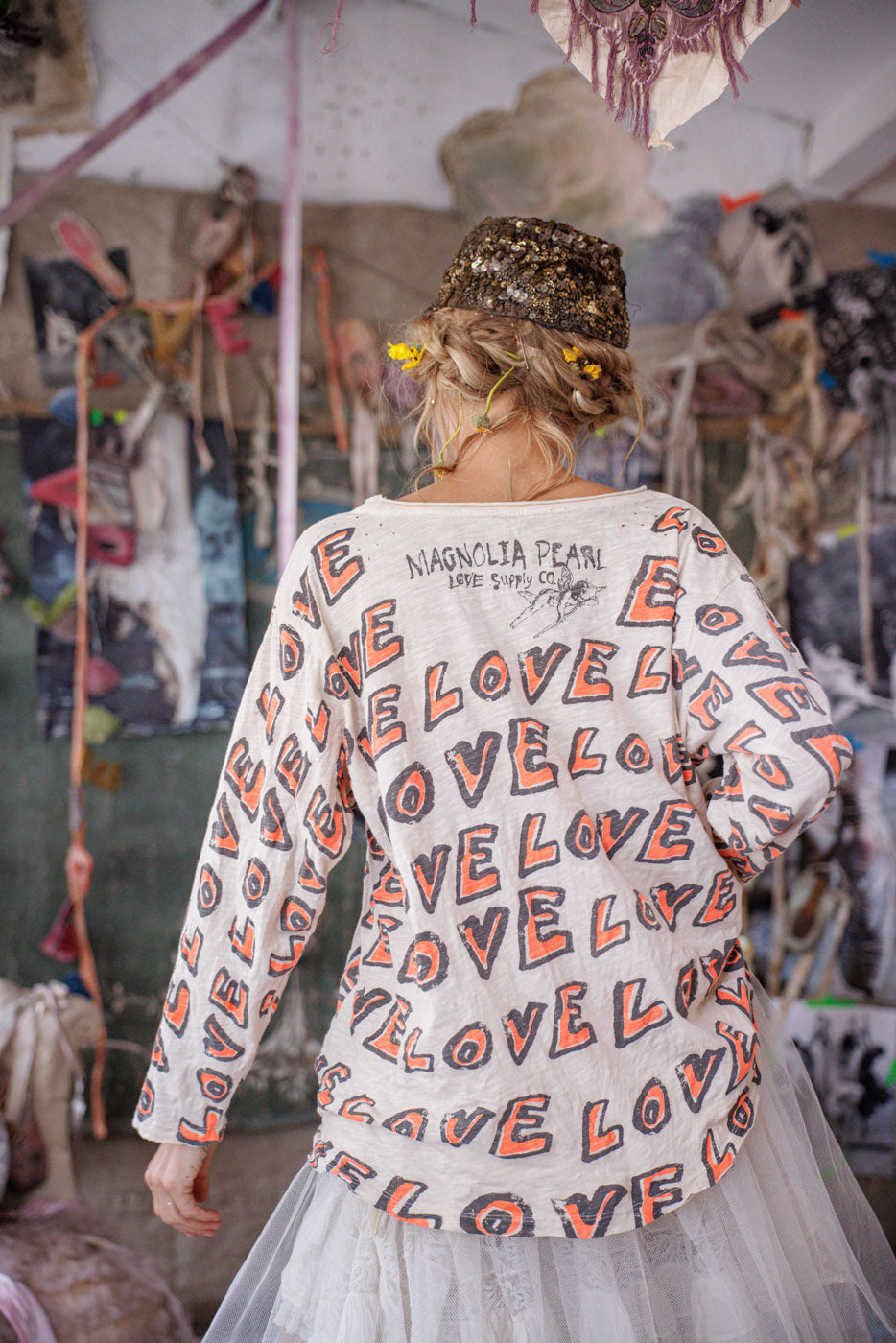 All Over Love Print Viggo T L'Orange 