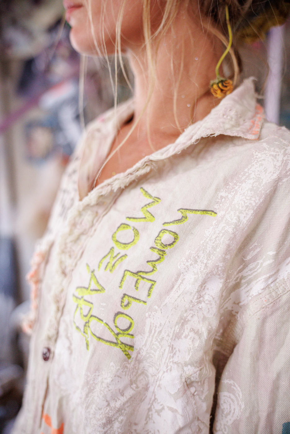 L Homie Boyfriend Shirt Analee 