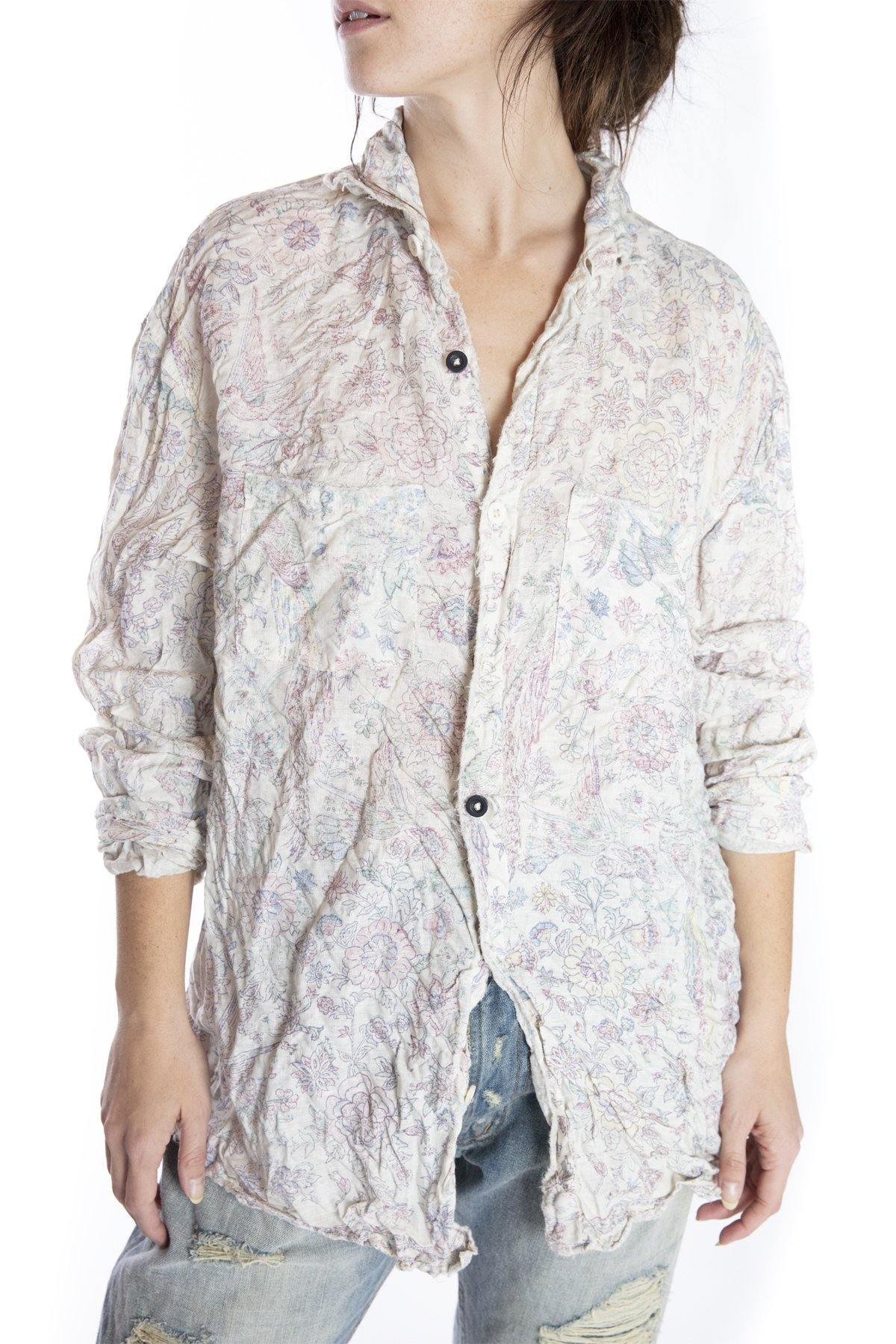 Boyfriend Shirt - Magnolia Pearl Clothing