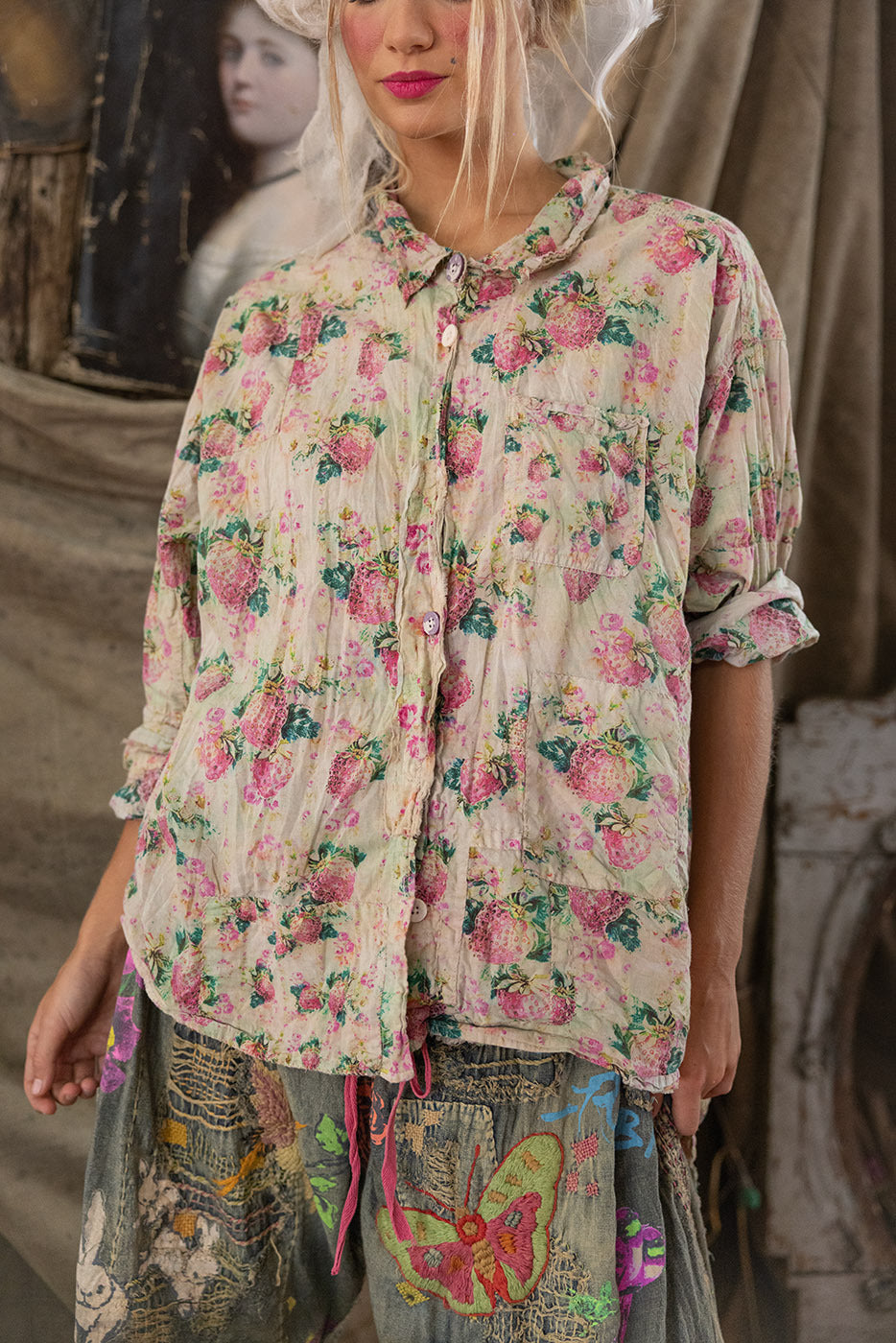 Adison Workshirt Magnolia Pearl Clothing