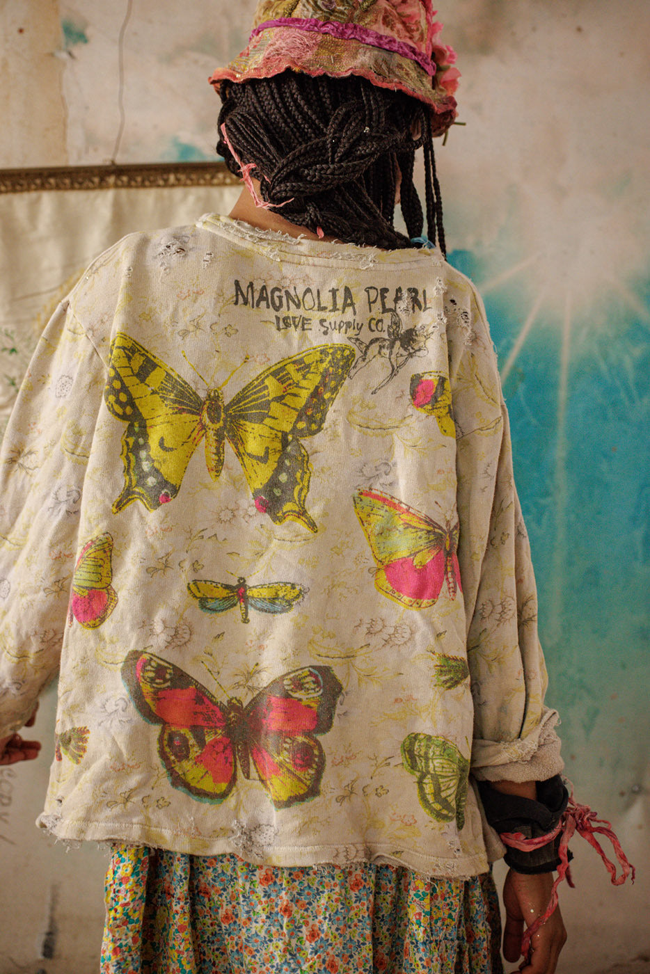 Dyreliv Hermosa Sweatshirt Lisianthus 