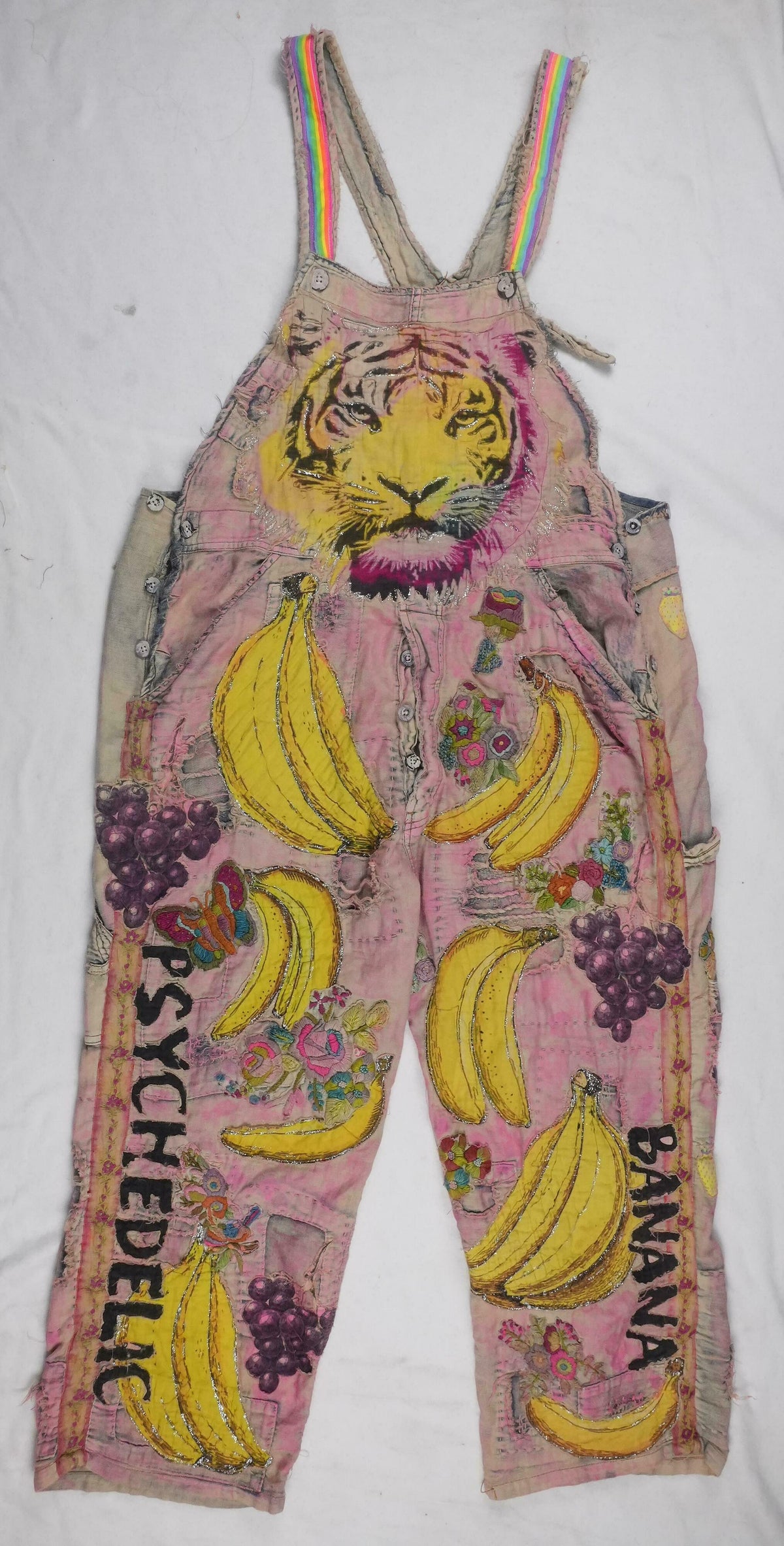 Psychedelic Tiger Love Overalls