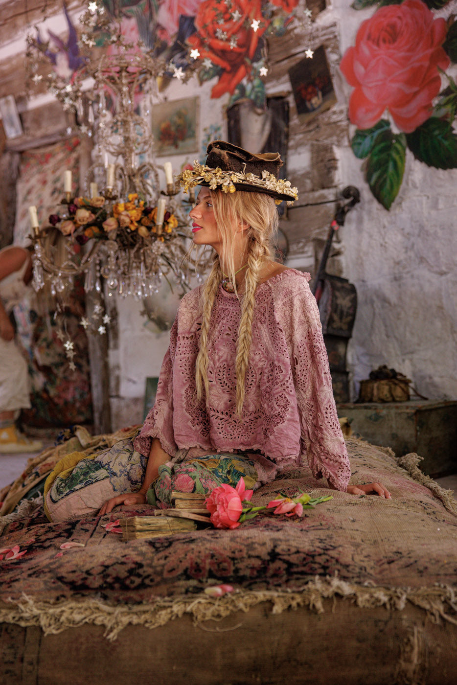 Блуза Eyelet Adelise 