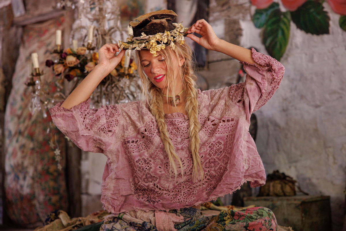 Блуза Eyelet Adelise 