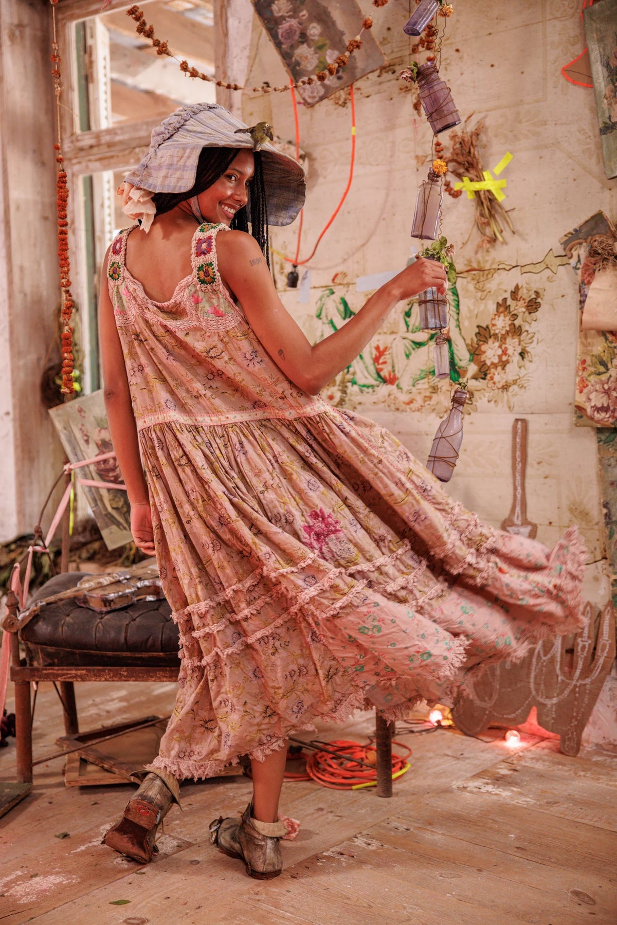 Φόρεμα Taya Rose Slip Lisianthus 