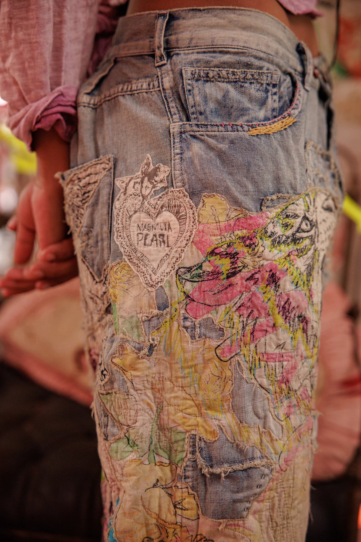 Jenseits von Regenbögen: Miner Jeans gewaschenes Indigo 