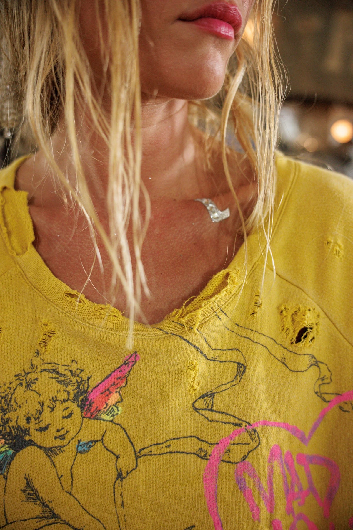 Neon Bluebonnet Richi Sweatshirt 