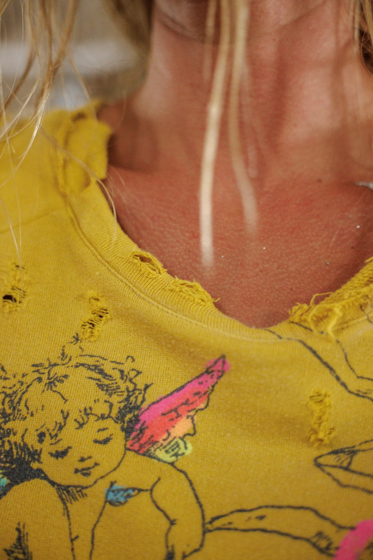 Neon Bluebonnet Richi Sweatshirt 