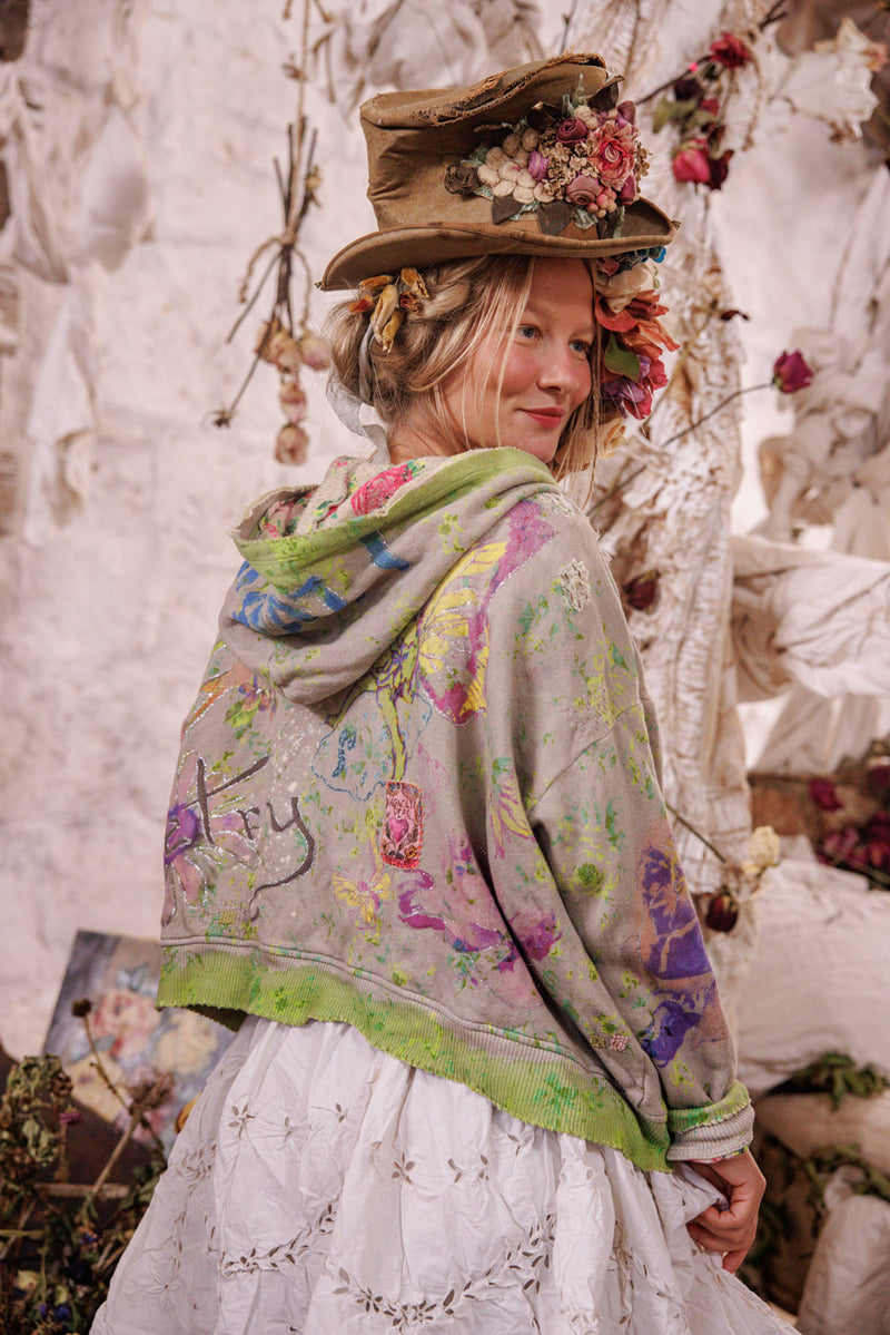 Cherub Butterfly Mystics Altar Zip Hoodie - Image 3