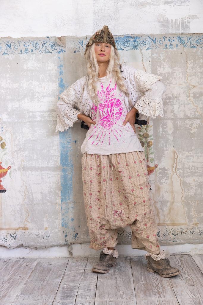 Floral Patchwork Garçon Pants - Magnolia Pearl Clothing